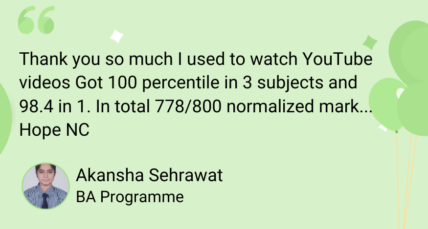 Akansha Sehrawat Student Review_LearnKaro Batch